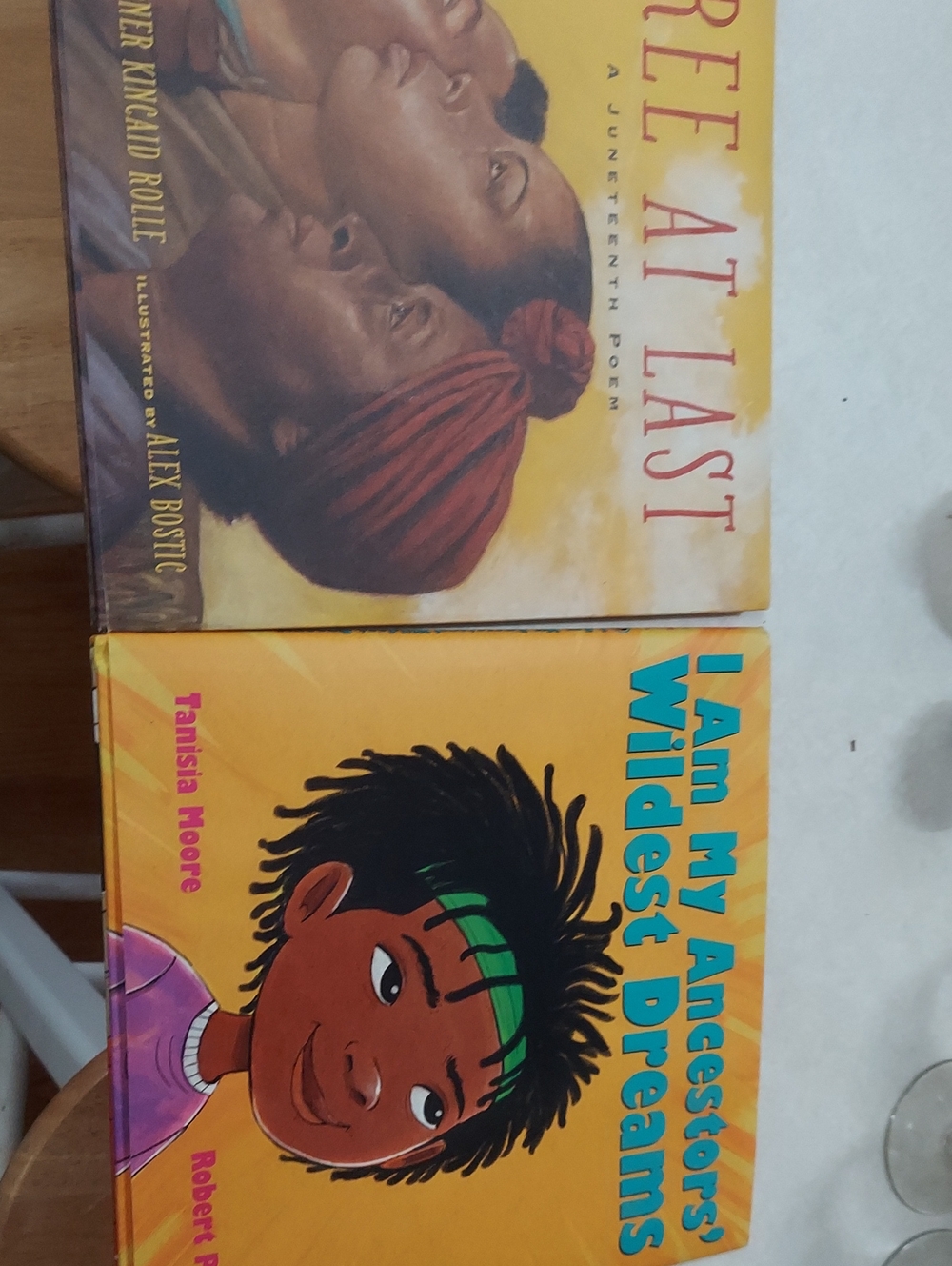 I Am My Ancestors' Wildest Dreams — Bright Orange Children's Book